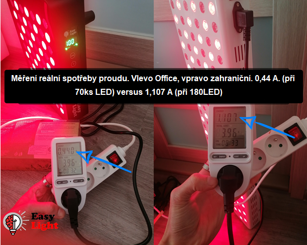 3W LED versus 5W dual chip LED – Proč více wattový ani duální neznamená lepší - Red light therapy, LEDterapie červeným a infračerveným svetlem, biohacking